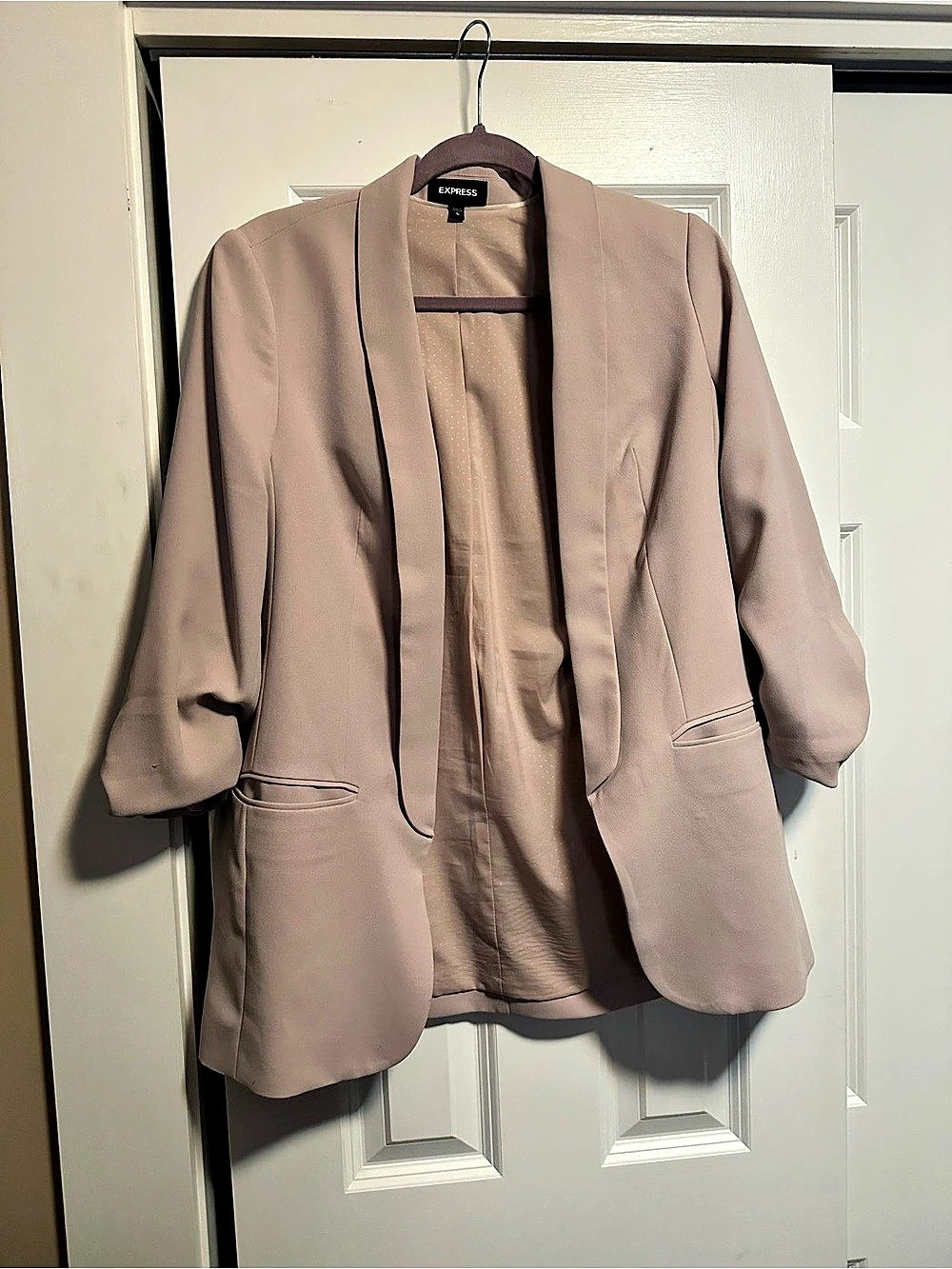 Express Downtown Blazer Pink Size Medium